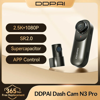 DDPAI Mola N3 Pro Dash Camera Driving Vehicle Cam Wifi Smart Connect