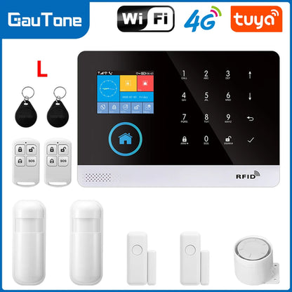 Smart Home Tuya GSM Alarm System 4G Wifi System for House Security