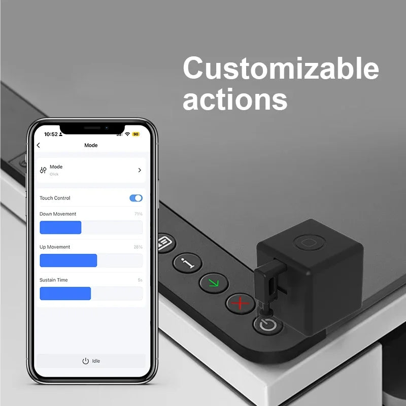 Tuya Zigbee Switch Button-Pressing Robot - A Mini Robot Voice Control