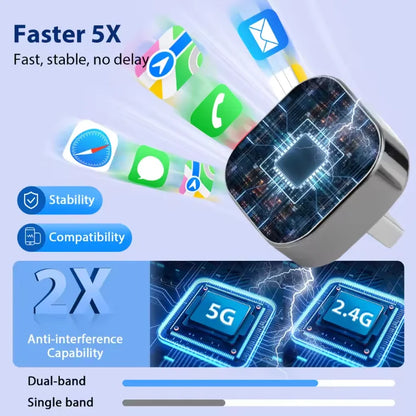 New Super Mini Carplay AI Box Wired to Wireless CarPlay/Android Auto