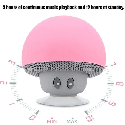Mini Bluetooth Mushroom Speaker Waterproof Can Be Used as a Mobile