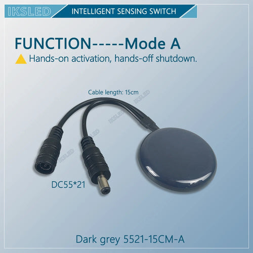 MINI 12V24V LED Dimmable Touch Sensor Switch Penetrating Wood Panel