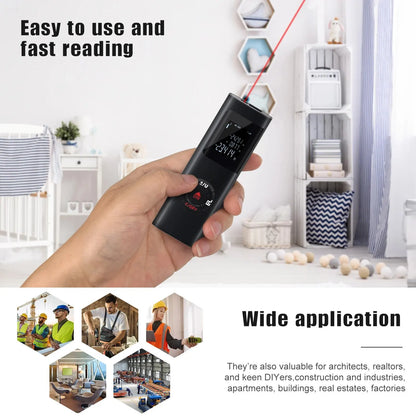 40M/60M Mini Smart Laser Distance Meter Measure Infrared Rangefinder