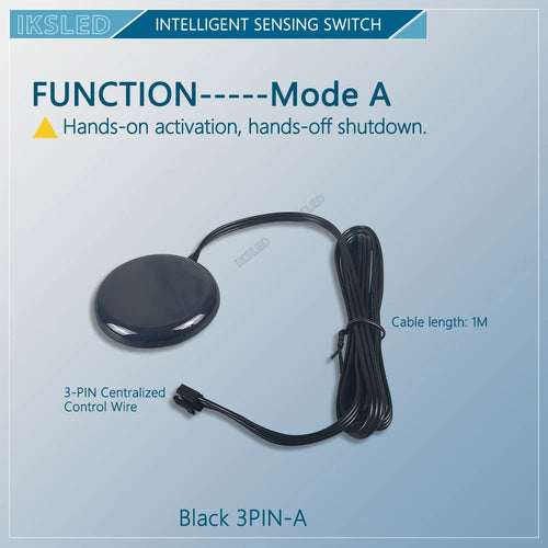 MINI 12V24V LED Dimmable Touch Sensor Switch Penetrating Wood Panel
