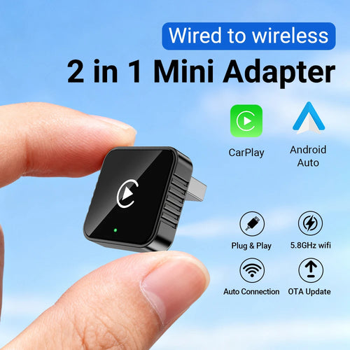 Wireless CarPlay Android 2026 New Smart Auto Adapter Hassle-Free