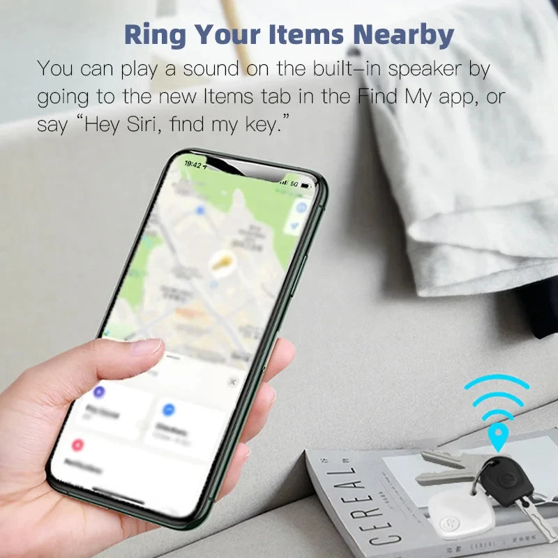 Bluetooth Mini Tracking Device for Apple Find My APP Smart Tag Kid Pet