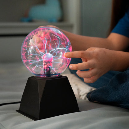 Magic Crystal Plasma Ball Lamp 3/4/5/6/8 Inch LED Night Light Kid