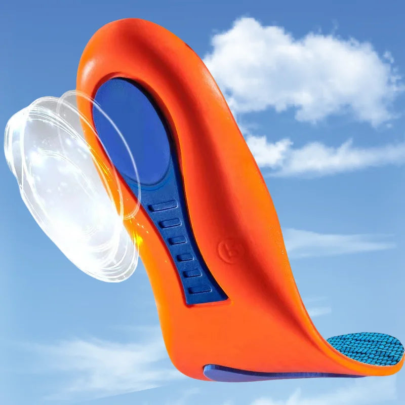 Orthopedic Sports Elasticity Insoles For Shoes Sole Unisex Technology