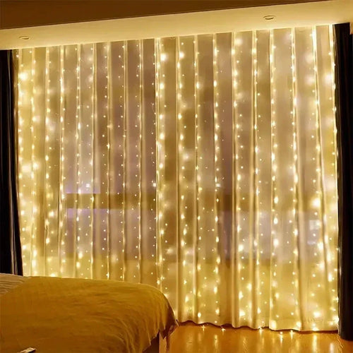 Remote Control USB Fairy Lights 3 4 6 Meters LED Curtain String Lights