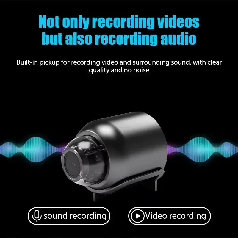 Mini X5 Wireless Camera 1080P Surveillance Security Video Night Vision