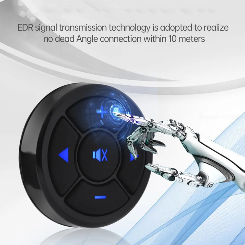 Car Wireless Remote Control 10Keys Steering Wheel Radio Controller