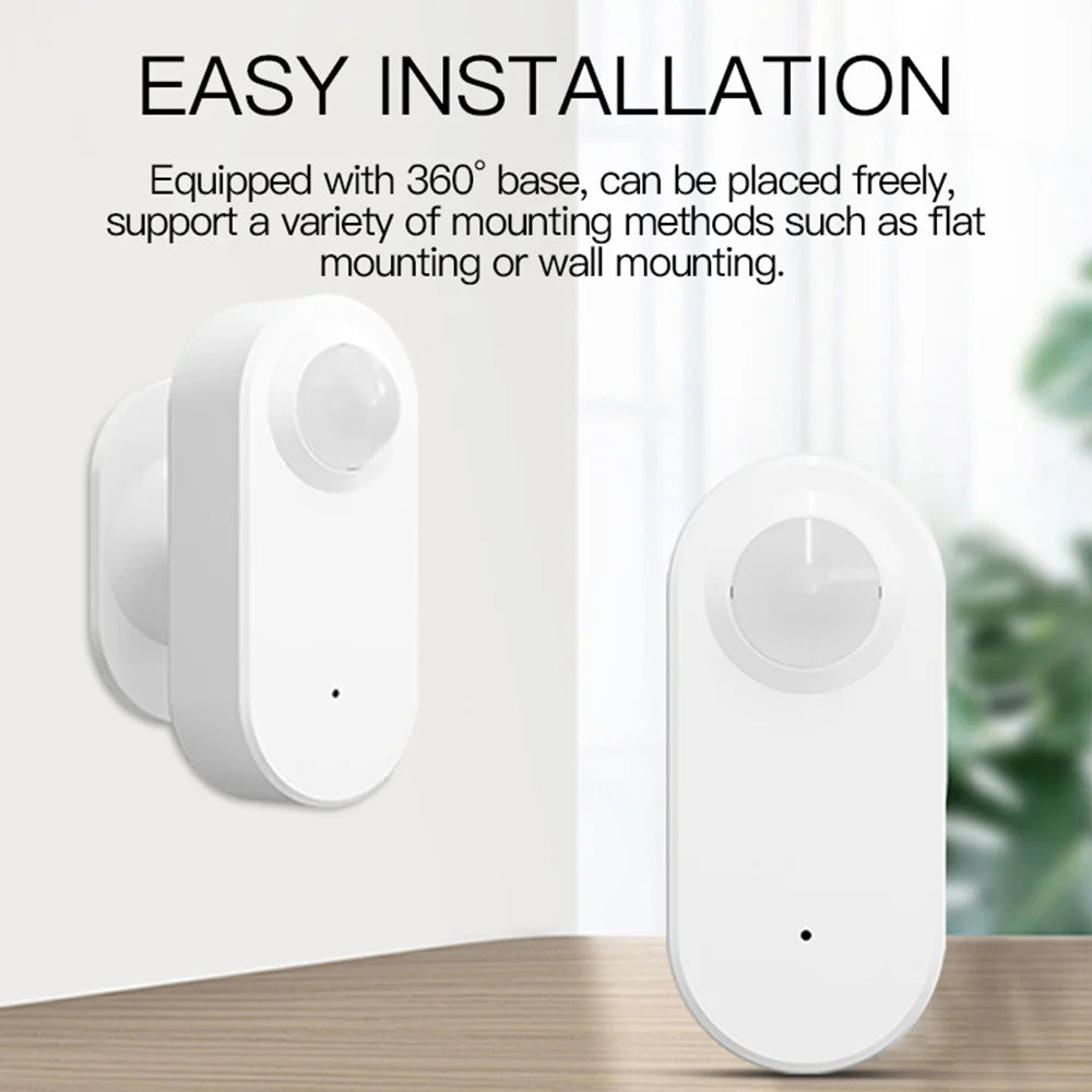 Tuya Smart Zigbee PIR Motion Sensor home Security Burglar Alarm