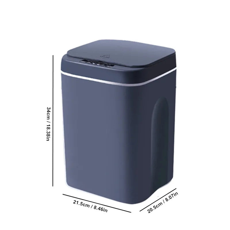 16L Automatic Sensor Trash Can Electric Touchless Smart Bin Kitchen