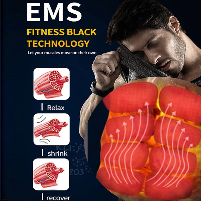 Electric Massager Wireless Abdominal Fitness Patch Body Shaping