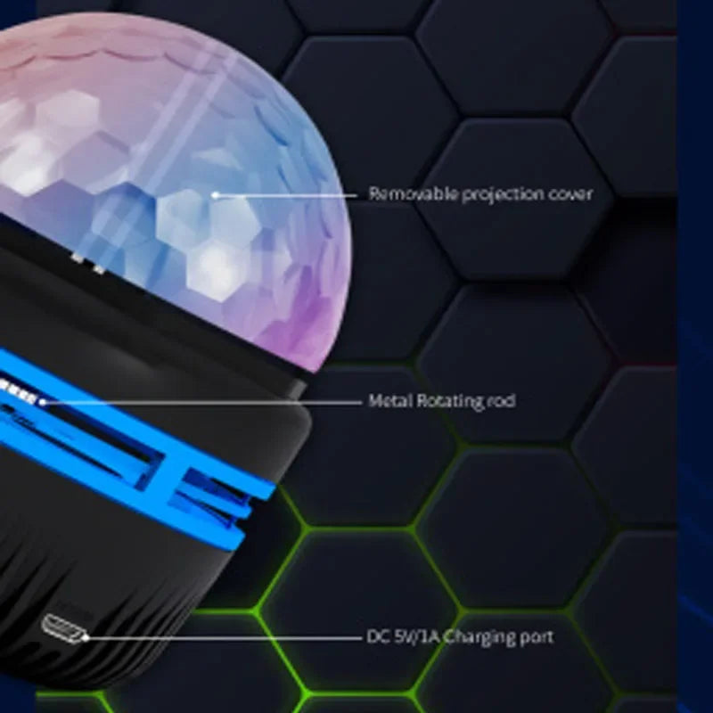 LED Star Galaxy Projector NightLights Starry Sky Projector Christmas