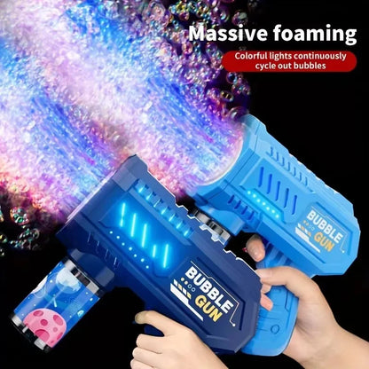Fully Automatic Bubble Gun Rocket Bubbles Machine Automatic Blower