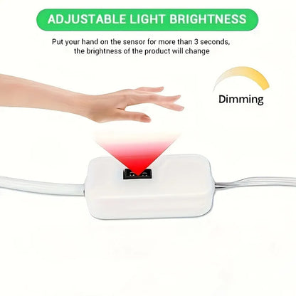 Neon LED Light Strip 5V USB Smart Sensor Dimmer Switch Flexible