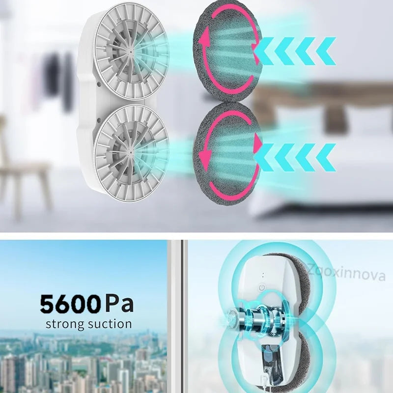 UPS Robot for Washing Sindows Vacuum Cleaner Glass Washer Home