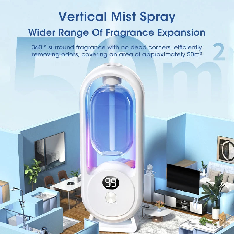 Smart Essential Oil Diffuser 5-Speed Adjustable Speed Household