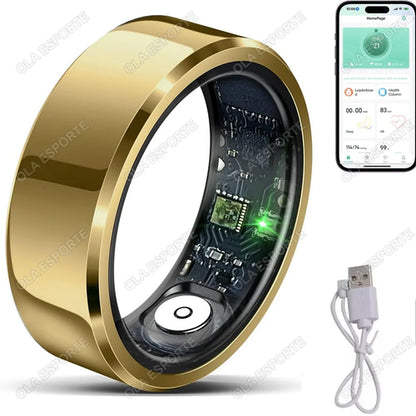2025 Smart Ring Blood Pressure Heart Rate Sleep Monitoring Smartring