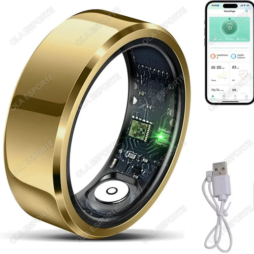 2025 Smart Ring Blood Pressure Heart Rate Sleep Monitoring Smartring