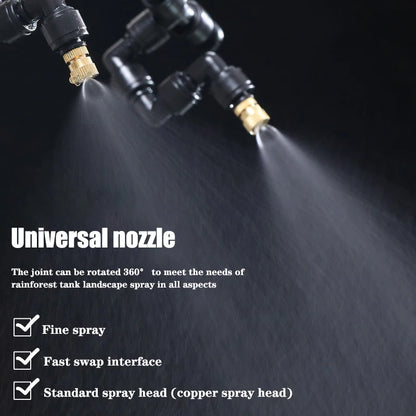 Rainforest Sprayer WiFi Control Automatic Mist Rainforest Timing Spray