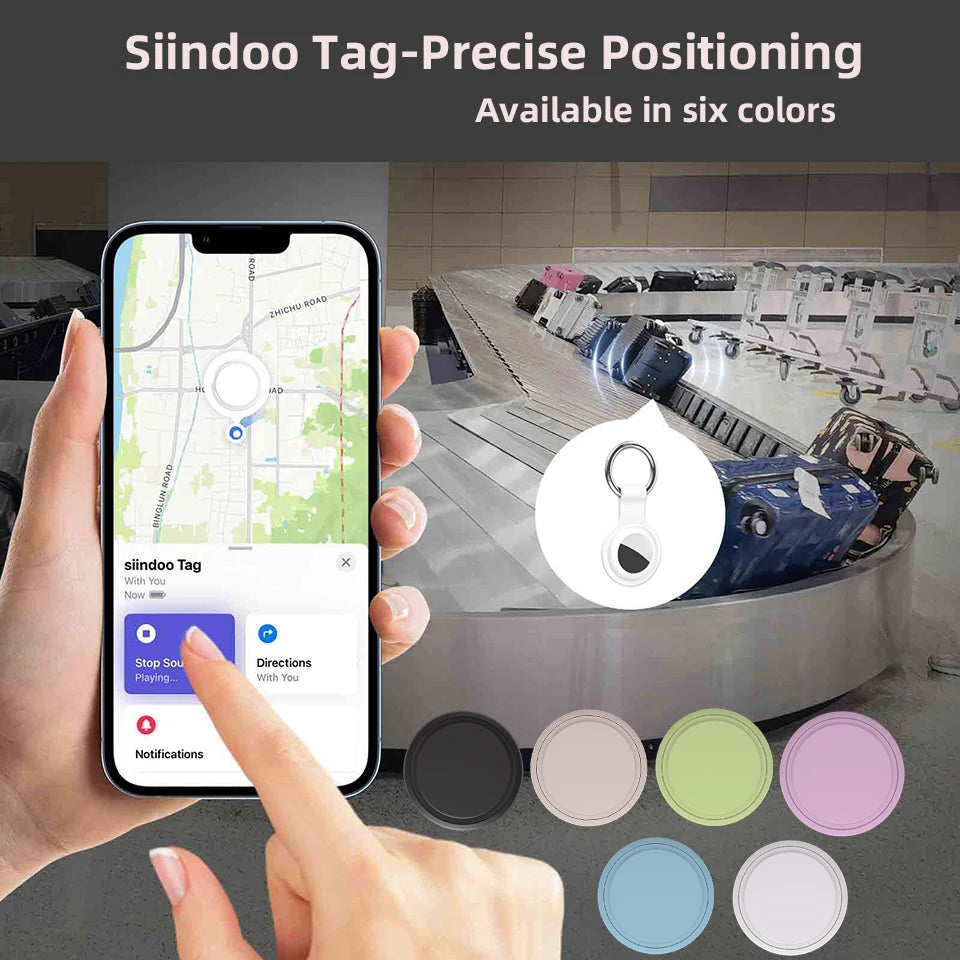 SiindooTag Precise Position Anti Loss Car GPS Instrument Mini Locator