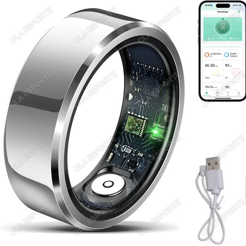 2025 Smart Ring Blood Pressure Heart Rate Sleep Monitoring Smartring