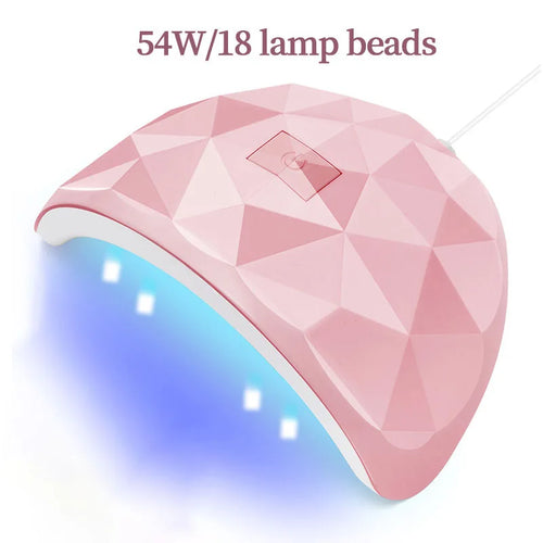 LINMANDA 54W UV LED Lamp Nail Dryer Curing Gel Nail Polish 18pcs Leds