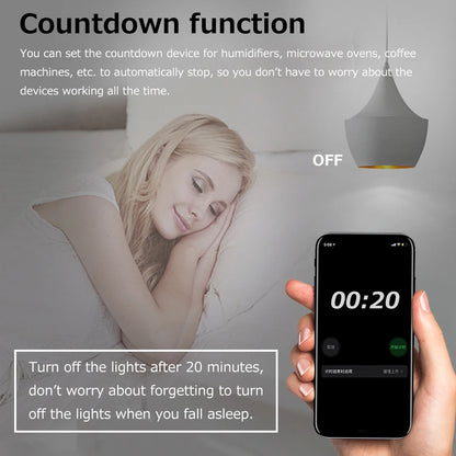 Tuya ZigBee WiFi Smart Switch 2 Way Control Breaker Relay 220V 110V