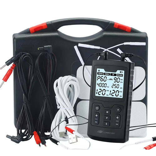 4 In 1 Electric Muscle Stimulator Interferential High-Frequency