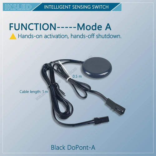 MINI 12V24V LED Dimmable Touch Sensor Switch Penetrating Wood Panel