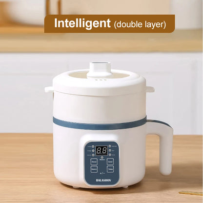1.7L Electric Rice Cooker Single Double Layer 220V Multi Cooker