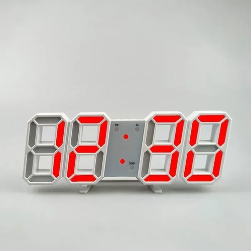 Purchase Products Clock 3D LED Digital Alarm Clock Wall Clock