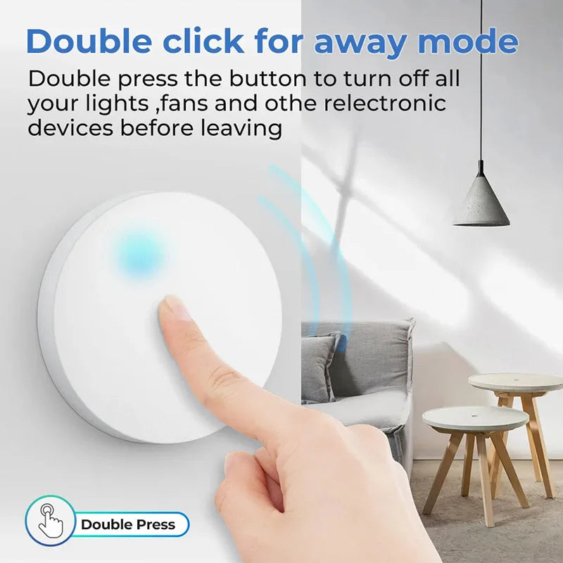 Tuya ZigBee Button Scene Switch Intelligent Linkage Smart Switch