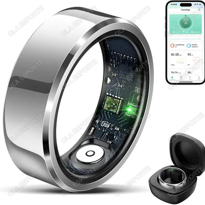 2025 Smart Ring Blood Pressure Heart Rate Sleep Monitoring Smartring