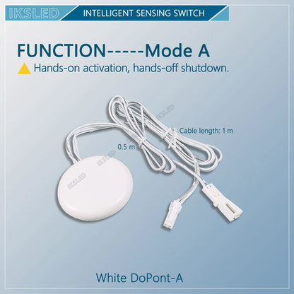 MINI 12V24V LED Dimmable Touch Sensor Switch Penetrating Wood Panel
