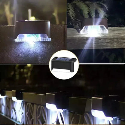 1/4/8/12/pcs Solar LED Lights Outdoor Garden Light Deck Lamp Solar