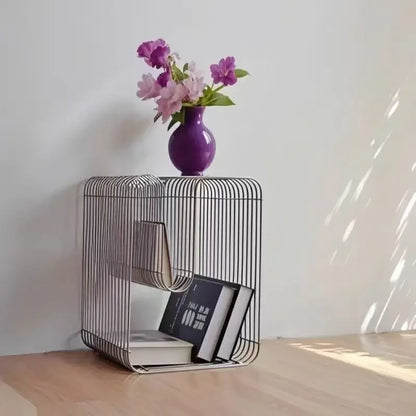 Modern Scandinavian Metal Coffee Table Living Room Furniture Sleek