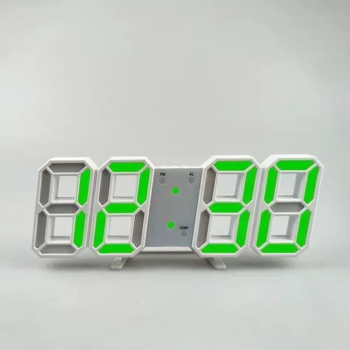 Purchase Products Clock 3D LED Digital Alarm Clock Wall Clock