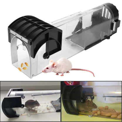Mousetrap Safe Firm Humane Reusable Plastic Rodents Trap Household