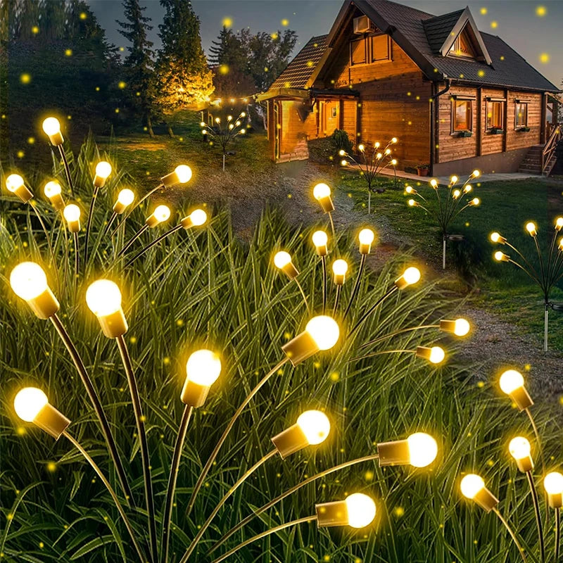 Garden Lights-New Upgraded Solar Powered Firefly Lights Outdoor