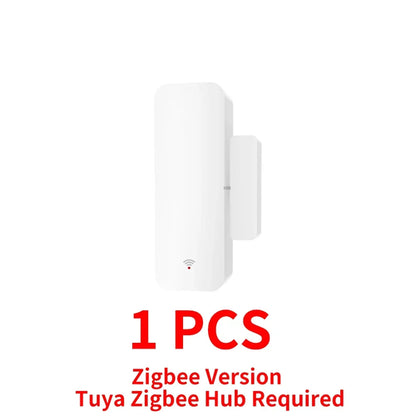 Tuya Zigbee WiFi Door Window Sensor Contact Sensor For Smart Home APP