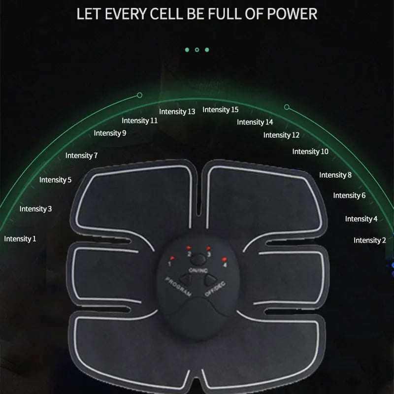 Electric Massager Wireless Abdominal Fitness Patch Body Shaping