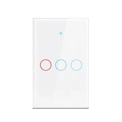 Smart Wifi Touch Switch No Neutral Wire Required Smart Home 1/2/3 Gang