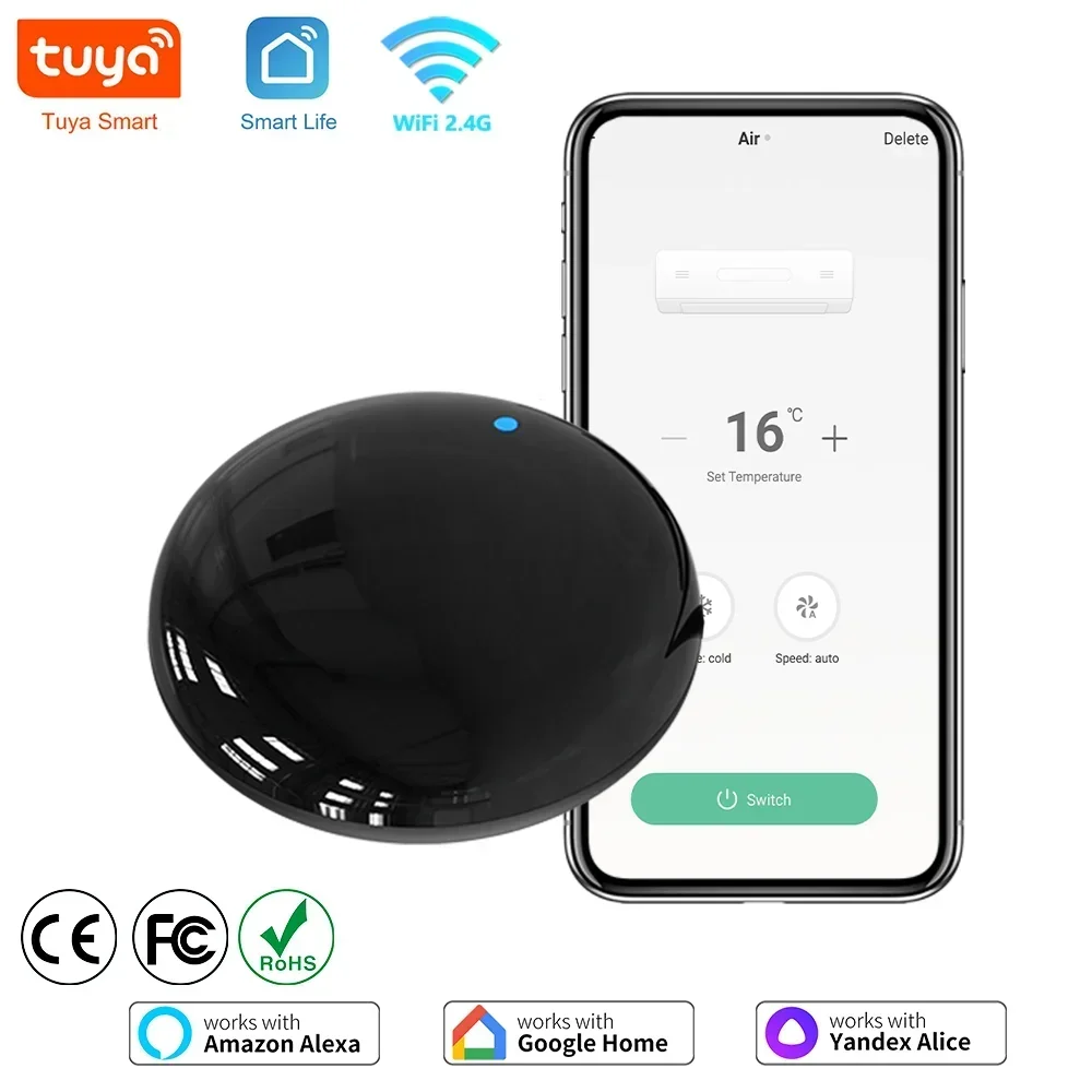 Tuya WiFi IR Remote Control Smart Universal for TV Air Conditioner
