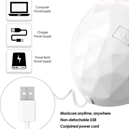 LINMANDA 54W UV LED Lamp Nail Dryer Curing Gel Nail Polish 18pcs Leds