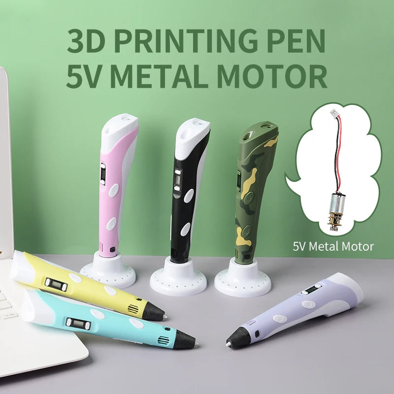 3D Printing Pen DIY Three-dimensional Painting Children Toys Fun