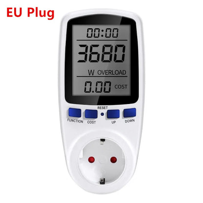 Digital Voltage Wattmeter Power Meter 110/250V Consumption Watt Energy
