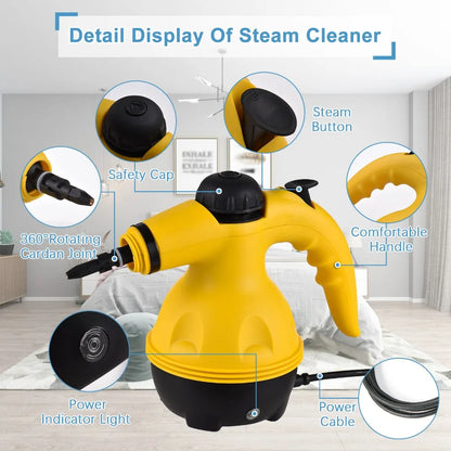 Hand-held High Temperature Steam Cleaner for Kitchen Range Hood